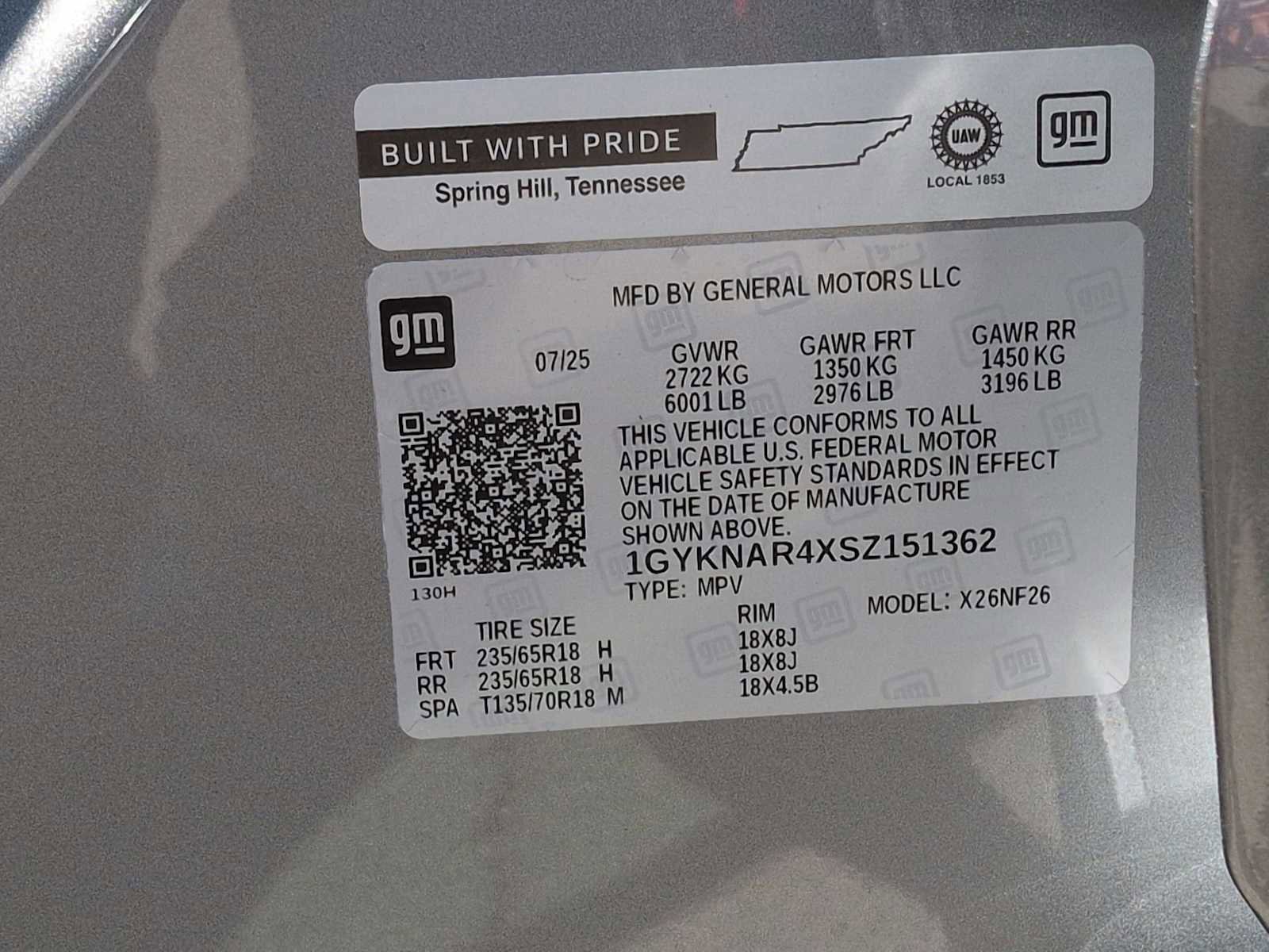 New 2025 Cadillac XT5 Luxury image 28