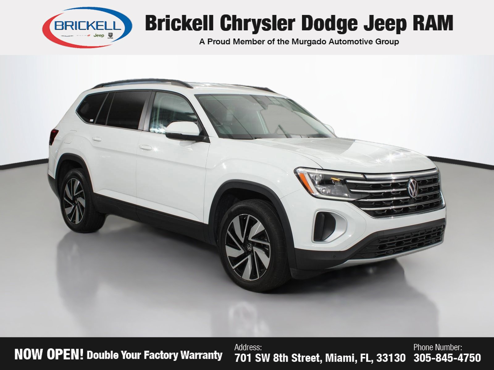 Used 2025 Volkswagen Atlas SE FWD image 7