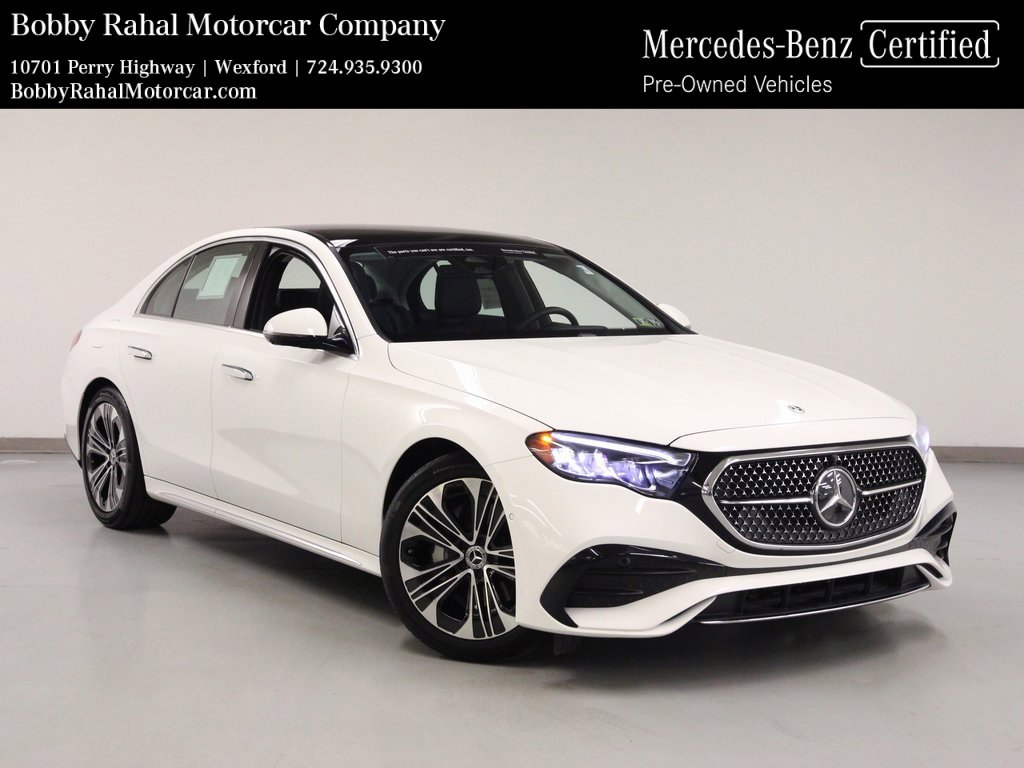 Certified 2024 Mercedes-Benz E 350 4MATIC Sedan