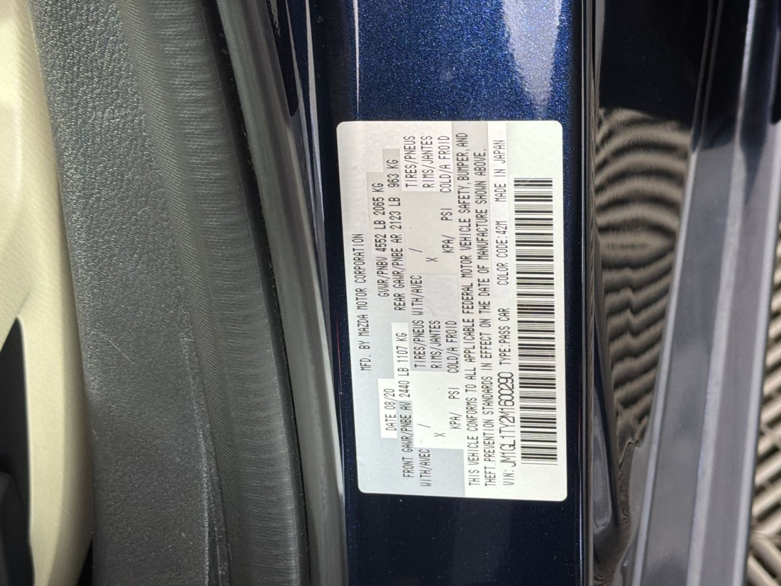 Used 2021 MAZDA MAZDA6 Grand Touring FWD image 26