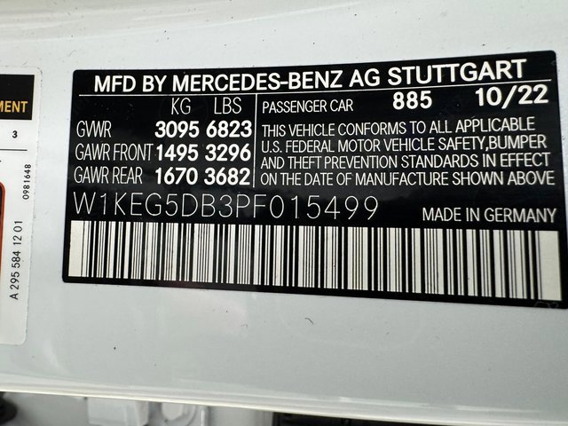 Certified 2023 Mercedes-Benz EQE AMG Base image 30