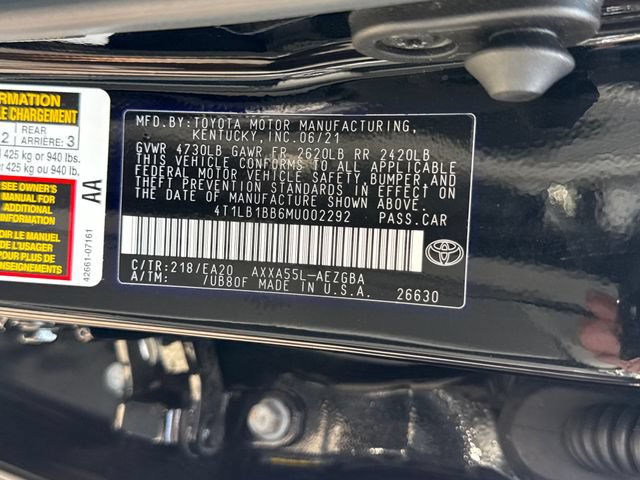 Used 2021 Toyota Avalon XLE w/ Moonroof Package AWD/4WD image 21