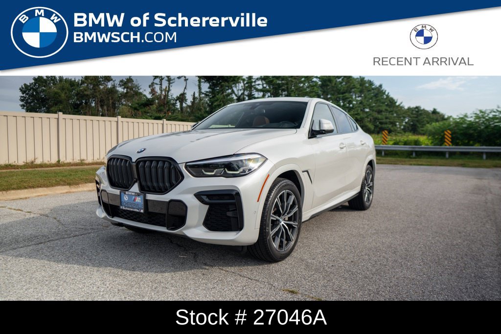 Used 2022 BMW X6 xDrive40i w/ M Sport Package AWD/4WD image 1