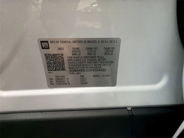 Certified 2024 Chevrolet Equinox LT w/ LPO, Floor Liner Package image 34