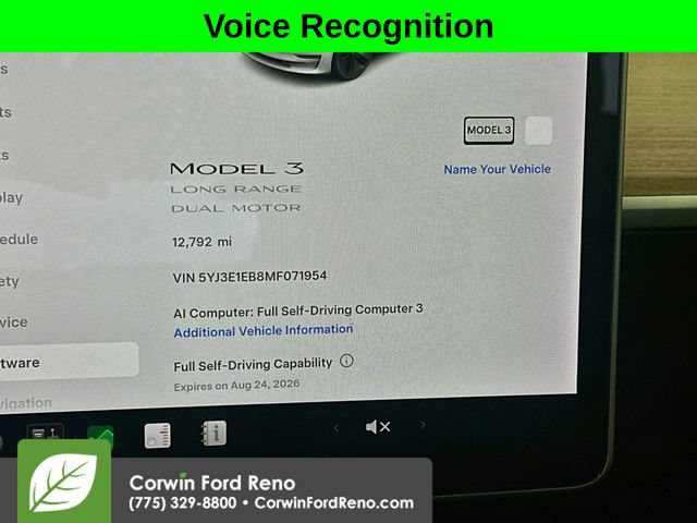 Used 2021 Tesla Model 3 Long Range AWD/4WD image 12
