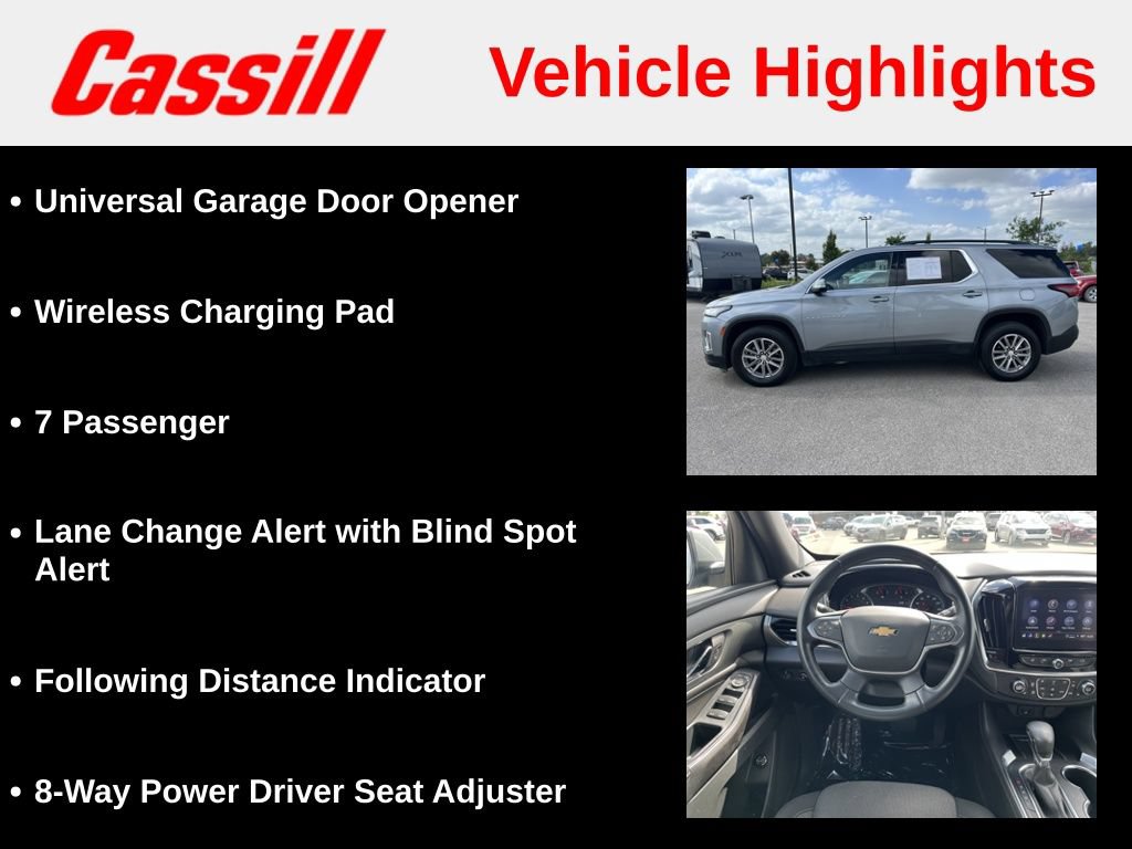 Used 2023 Chevrolet Traverse LT AWD/4WD image 14