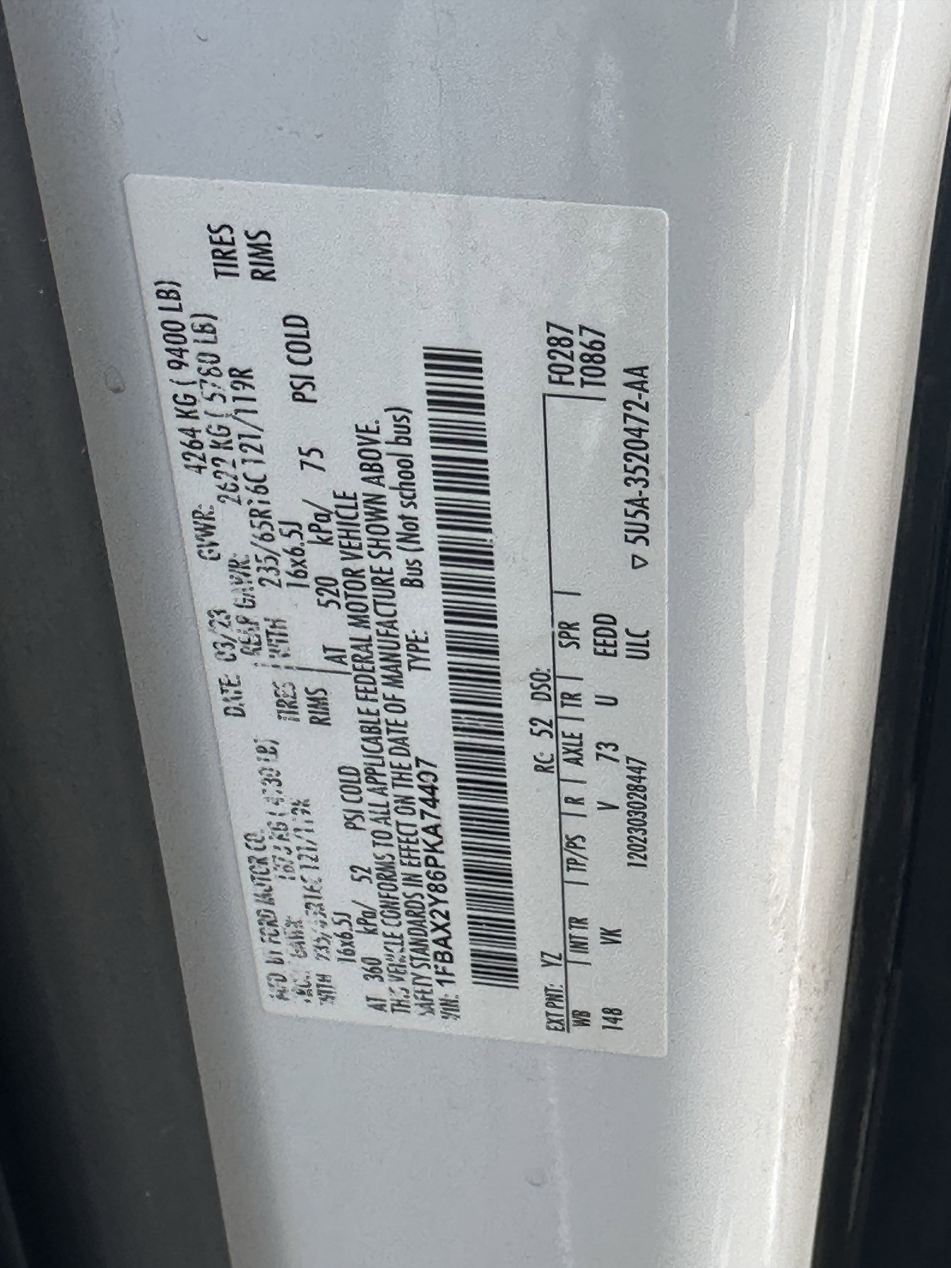 Used 2023 Ford Transit 350 XL RWD image 31