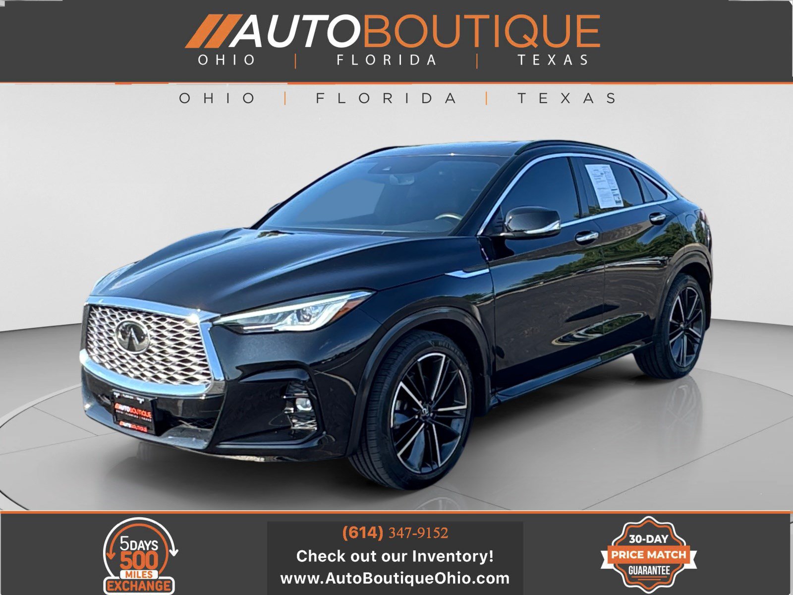Used 2022 INFINITI QX55 Luxe w/ Cargo Package