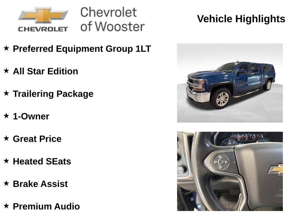 Used 2016 Chevrolet Silverado 1500 LT w/ All Star Edition AWD/4WD image 2