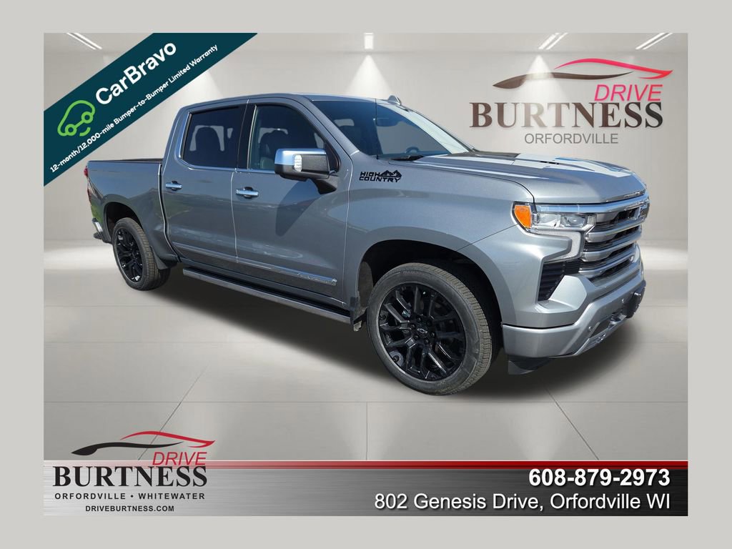 Certified 2024 Chevrolet Silverado 1500 High Country w/ High Country Premium Package AWD/4WD image 1