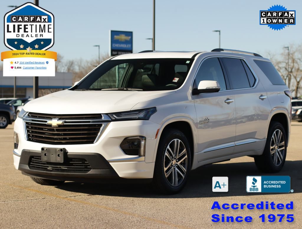 Certified 2023 Chevrolet Traverse High Country w/ LPO, Floor Liner Package image 3