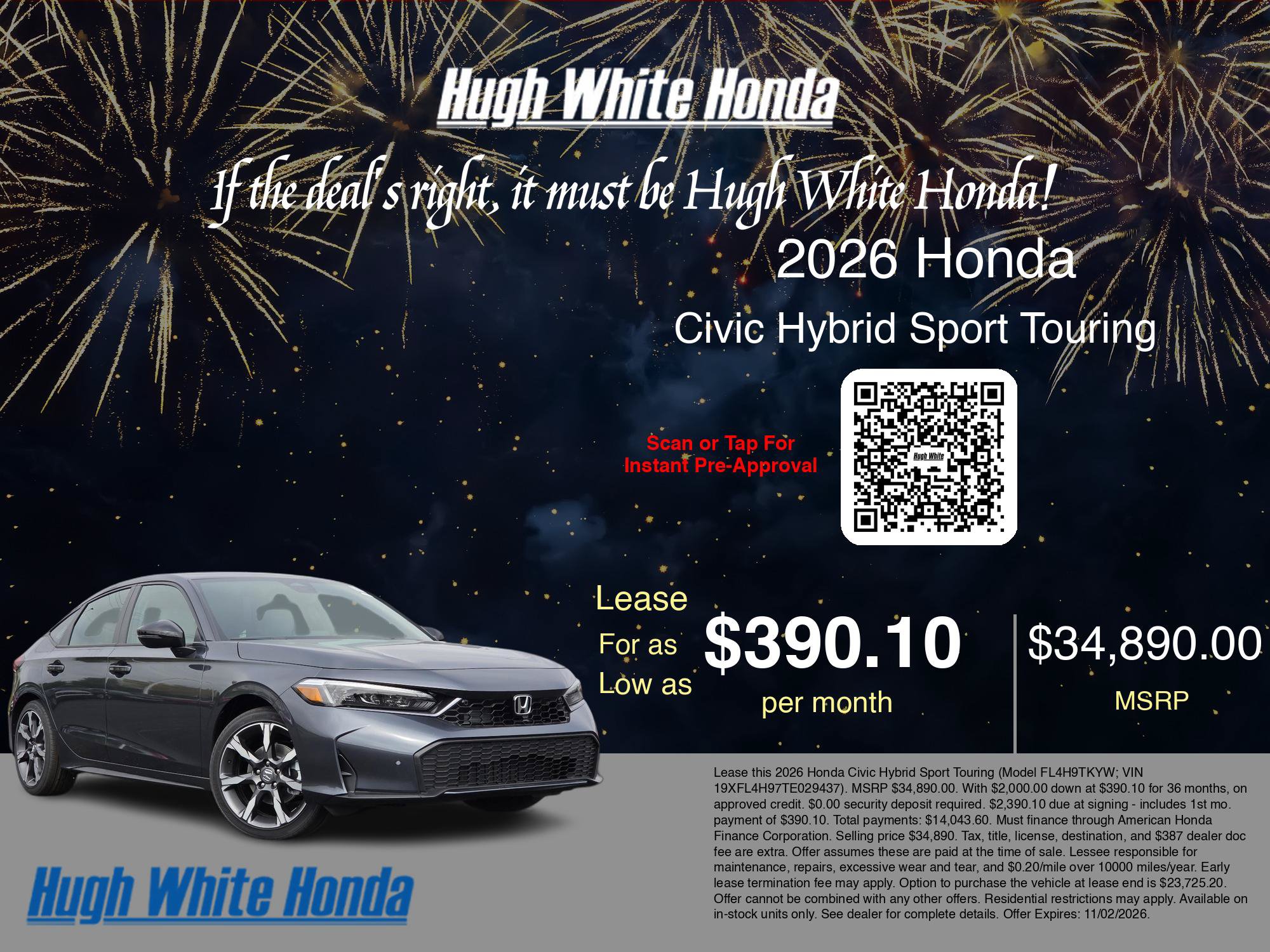 New 2026 Honda Civic Sport Touring image 5