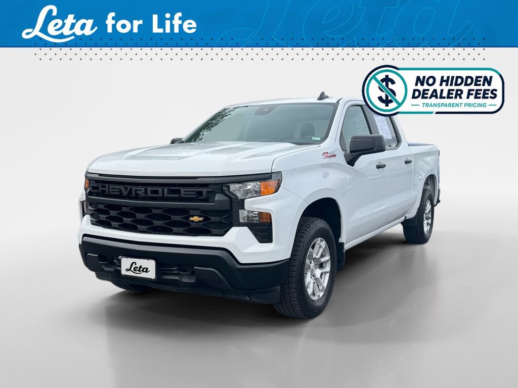 Used 2024 Chevrolet Silverado 1500 W/T w/ WT Value Package AWD/4WD image 1