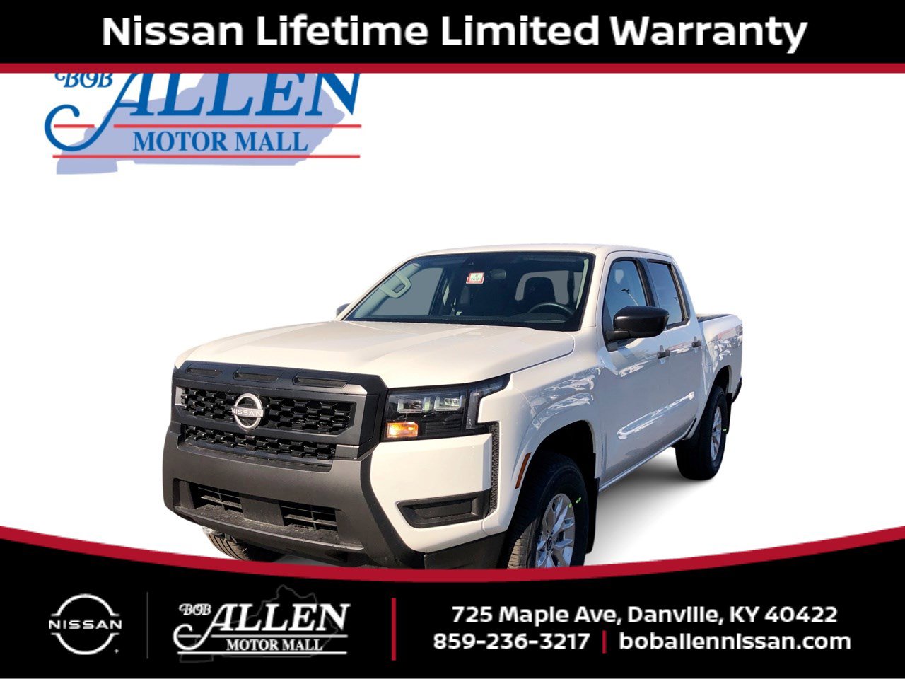 New 2026 Nissan Frontier S w/ S Utility Package