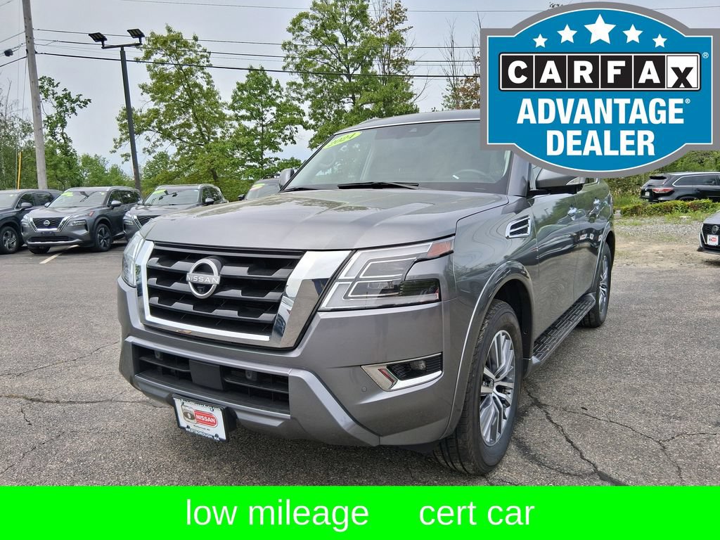 Certified 2024 Nissan Armada SL w/ Captain's Chairs Package AWD/4WD image 4