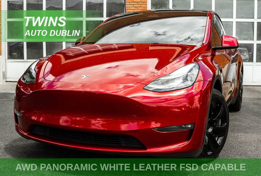 Used 2024 Tesla Model Y Long Range AWD/4WD image 1