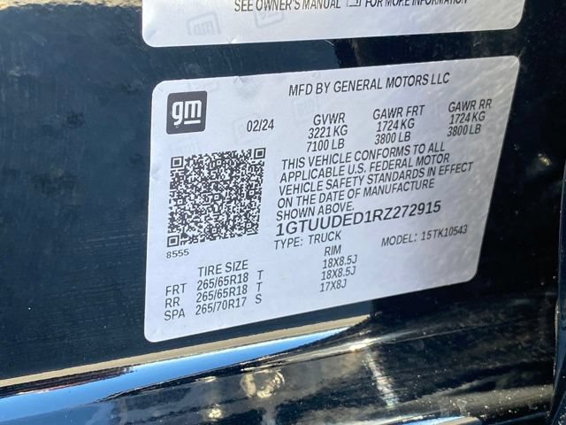 Certified 2024 GMC Sierra 1500 SLT AWD/4WD image 25