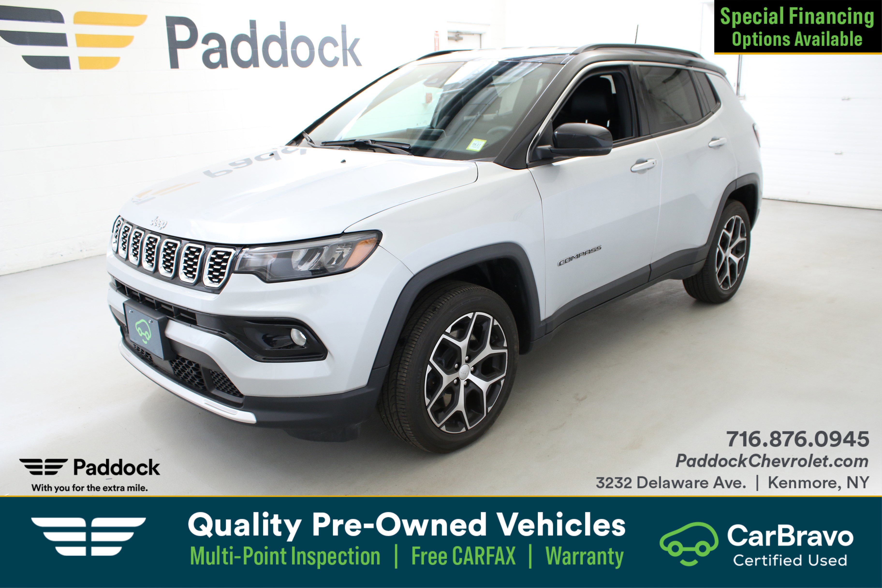 Used 2024 Jeep Compass Limited AWD/4WD image 1
