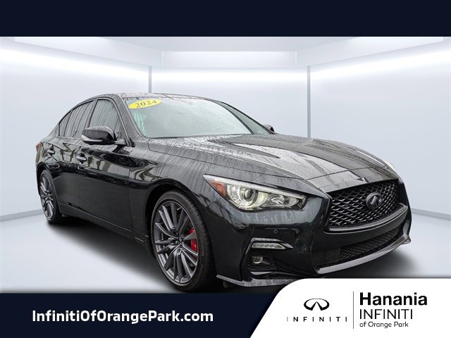 Certified 2024 INFINITI Q50 Red Sport 400 w/ Black Opal Edition