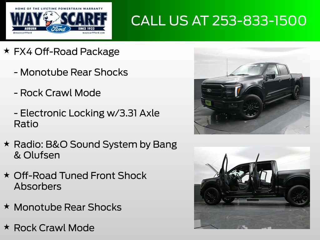 New 2025 Ford F150 Lariat w/ Equipment Group 501A Mid image 18