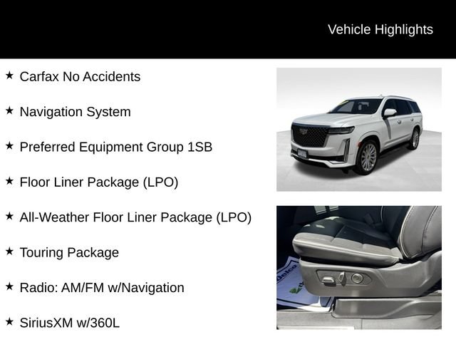 Used 2024 Cadillac Escalade Premium Luxury w/ Touring Package AWD/4WD image 7