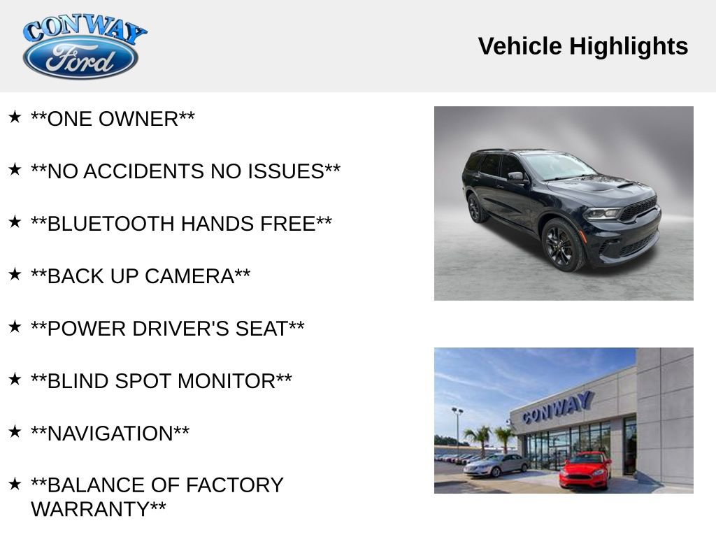 Used 2024 Dodge Durango R/T w/ Blacktop Package image 4