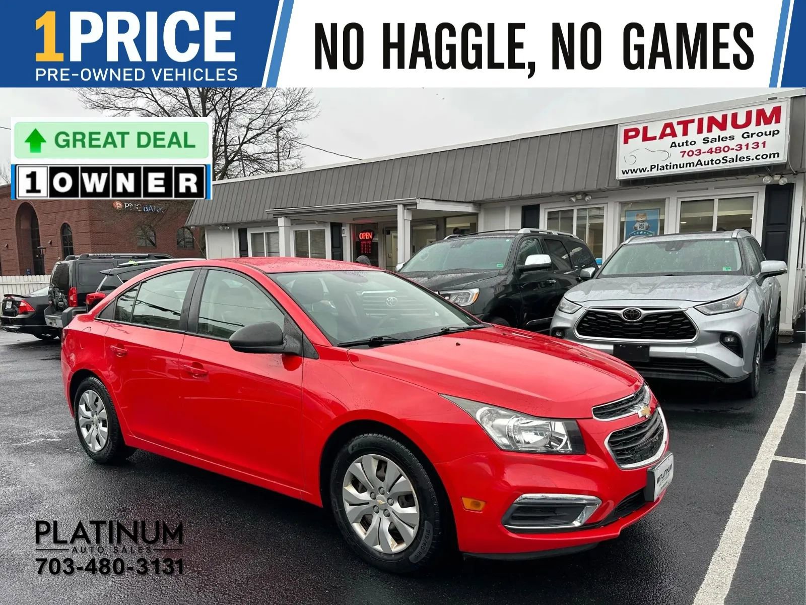 Used 2016 Chevrolet Cruze LS image 1
