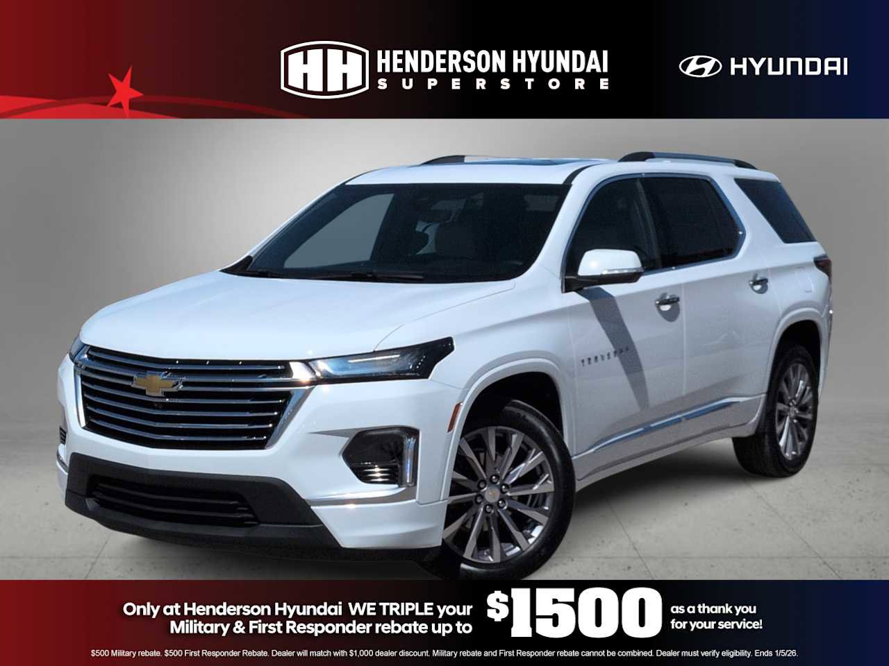 Used 2023 Chevrolet Traverse Premier