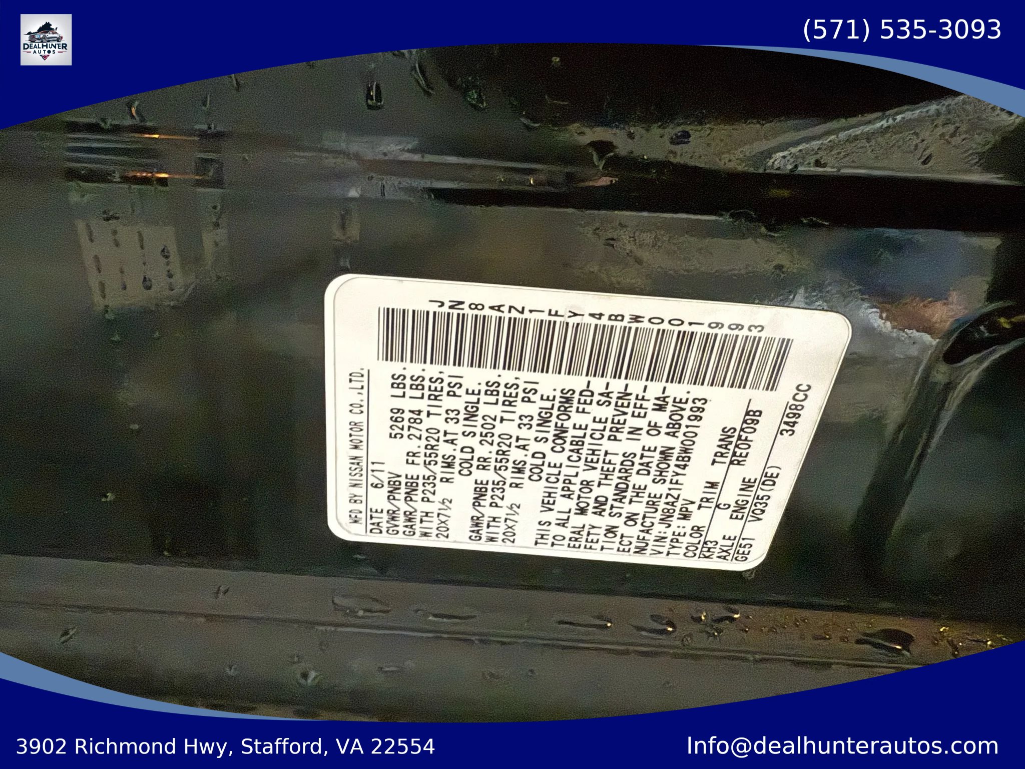 Used 2011 Nissan Murano AWD/4WD image 32
