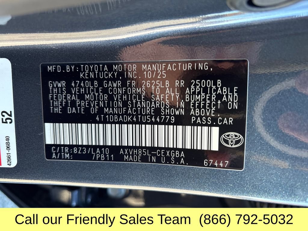 New 2026 Toyota Camry XLE w/ Premium Package AWD/4WD image 25