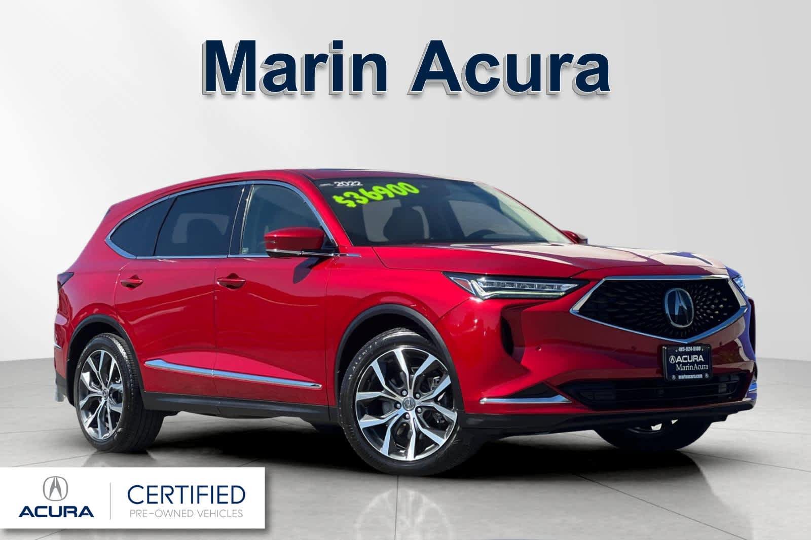 Certified 2022 Acura MDX FWD w/ Technology Package image 1