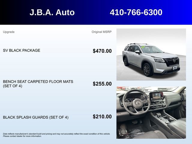 Used 2022 Nissan Pathfinder SV w/ SV Black Package image 5