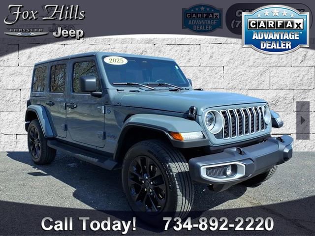 Certified 2025 Jeep Wrangler Unlimited Sahara image 1