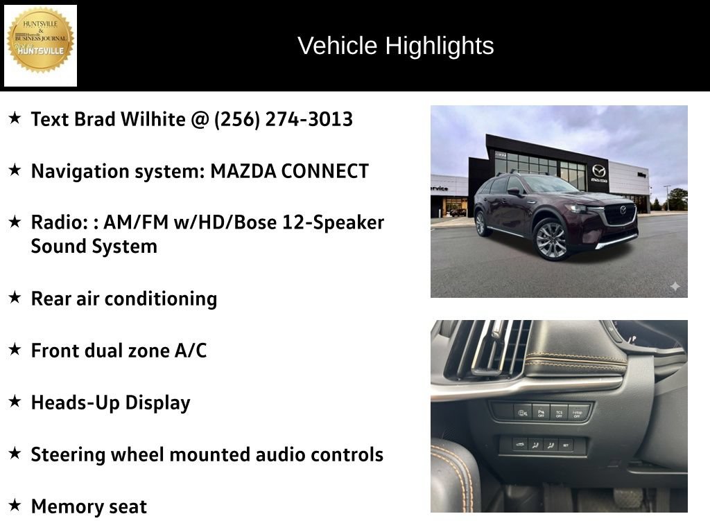 Used 2026 MAZDA CX-90 3.3 Turbo w/ Premium Plus Pkg AWD/4WD image 6