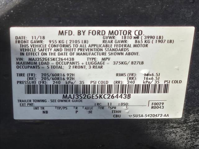 Used 2019 Ford EcoSport SE image 25