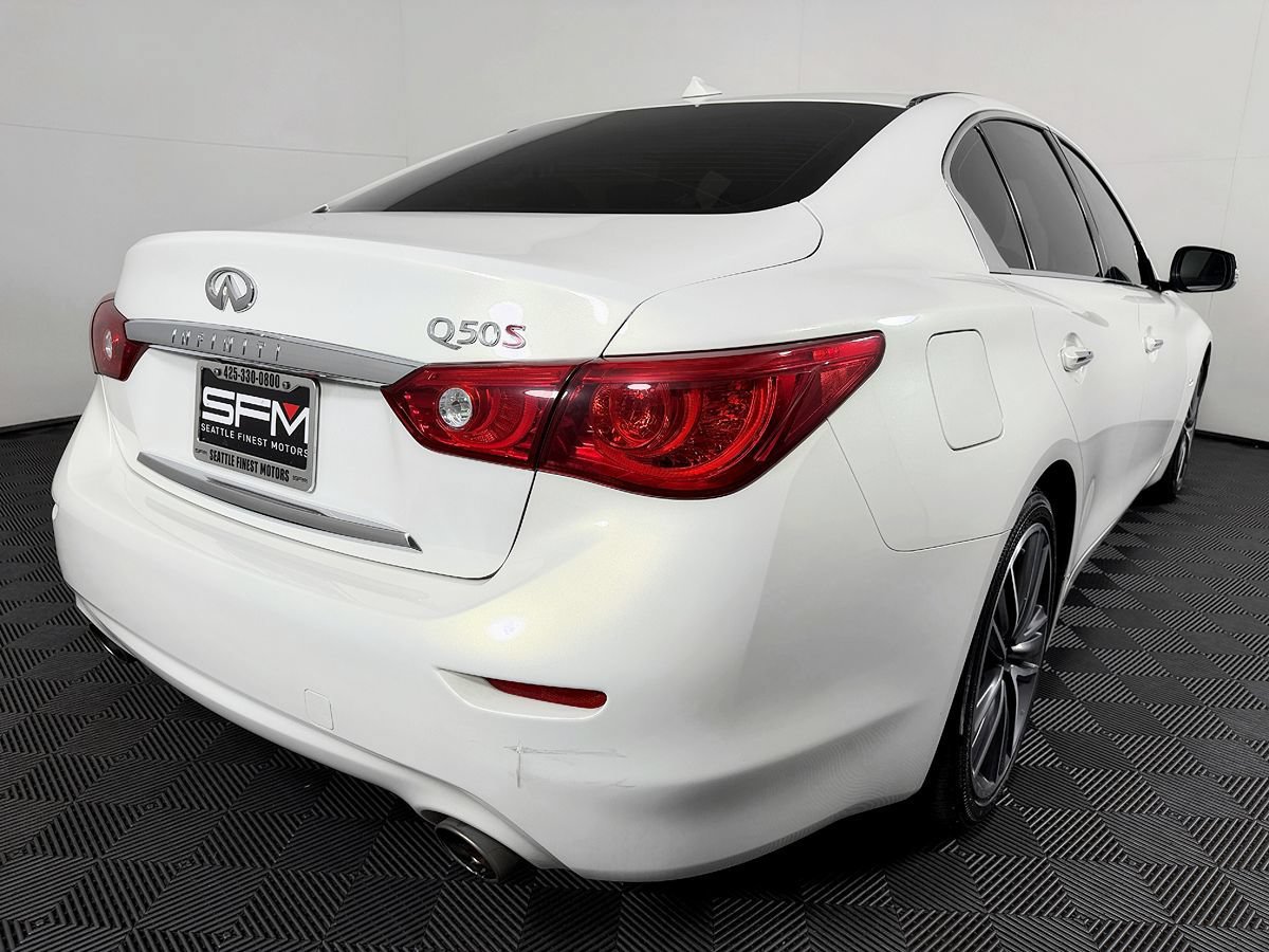 Used 2015 INFINITI Q50 w/ Navigation Package RWD image 9