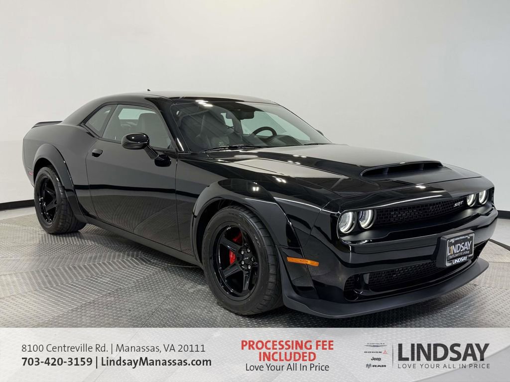 Used 2018 Dodge Challenger SRT Demon w/ Leather Front Seat Group RWD image 1