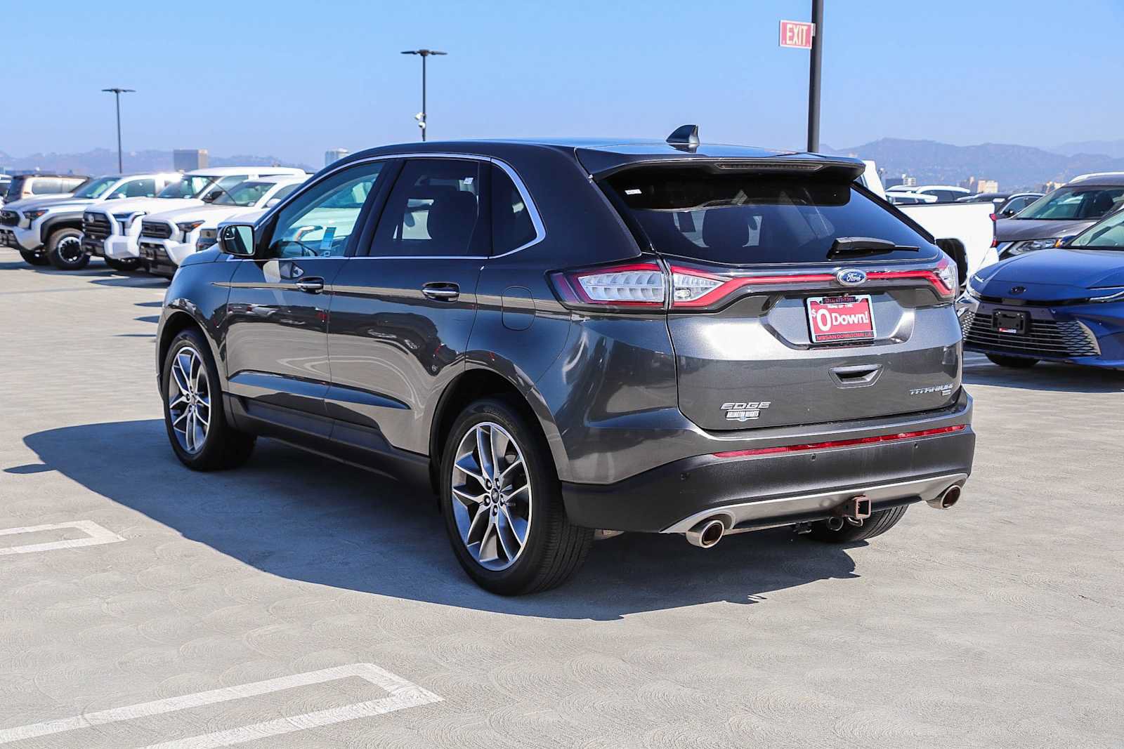 Used 2016 Ford Edge Titanium w/ Class II Trailer Tow Package AWD/4WD image 8