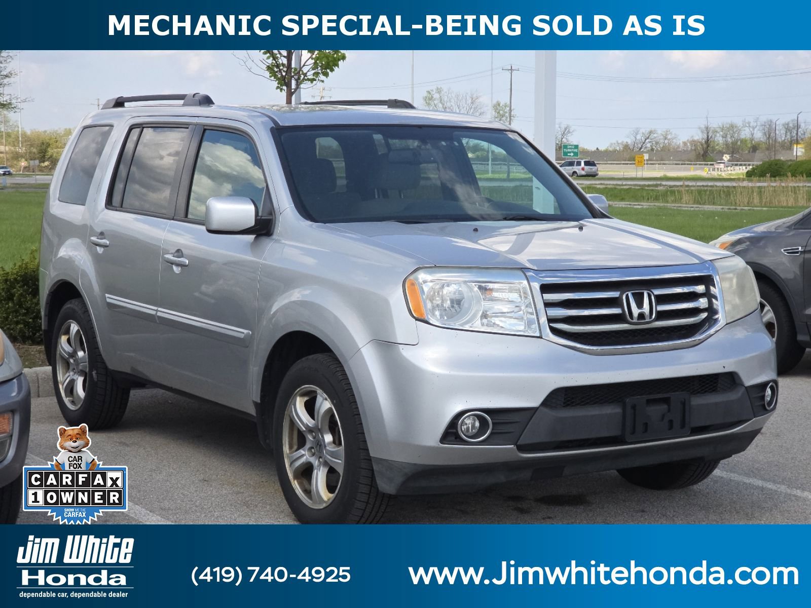 Used 2013 Honda Pilot EX image 1