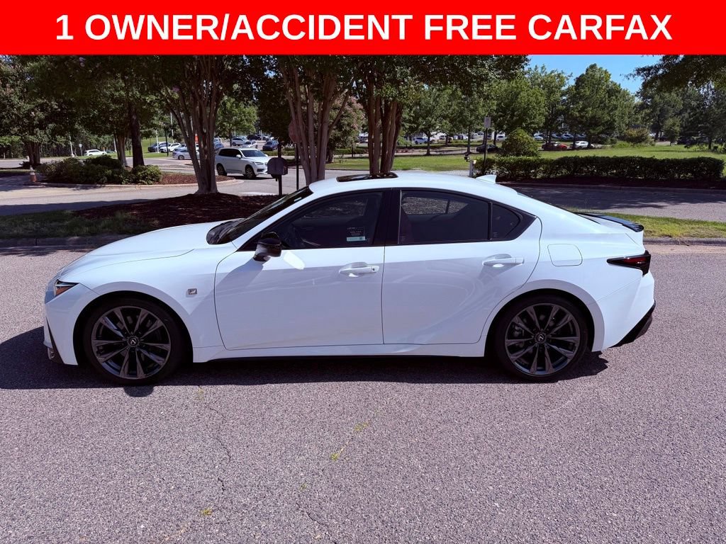 Certified 2025 Lexus IS 350 F Sport w/ Accessory Package 2 RWD image 4