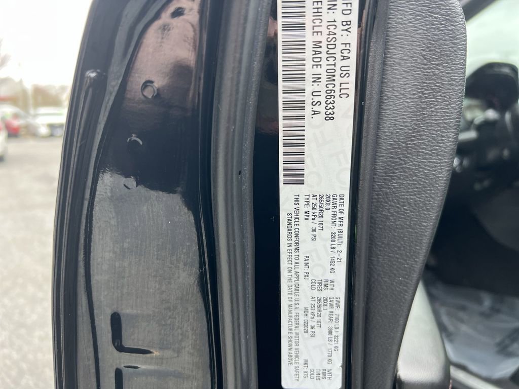 Used 2021 Dodge Durango R/T w/ Blacktop Package image 29