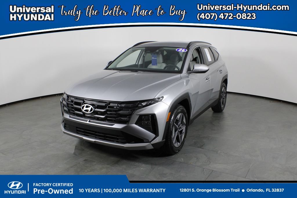 Certified 2026 Hyundai Tucson SEL FWD 360° Tour