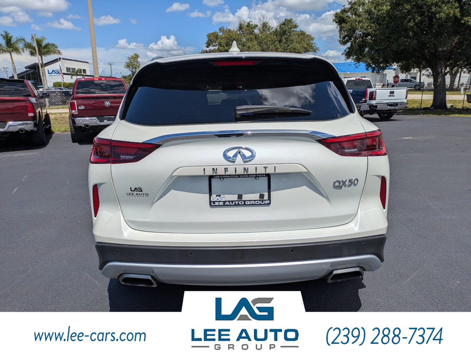 Used 2021 INFINITI QX50 Luxe FWD image 4
