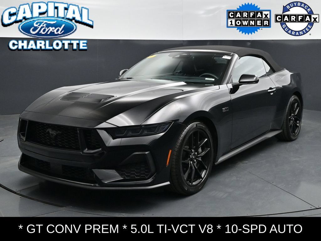 Used 2025 Ford Mustang GT Premium w/ Mustang Nite Pony Package RWD image 2