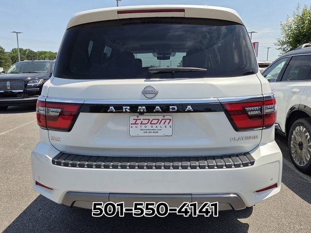 Used 2021 Nissan Armada Platinum w/ Captain's Chairs Package AWD/4WD image 4