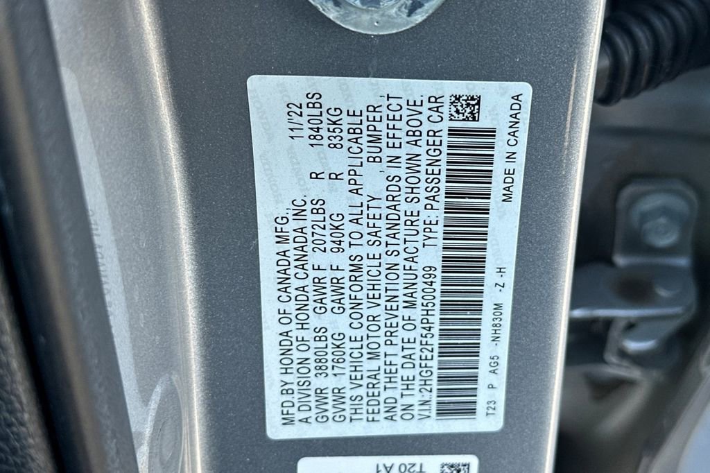 Used 2023 Honda Civic Sport image 30