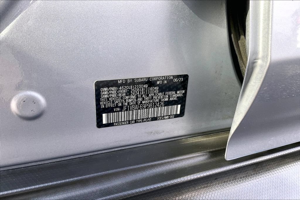 Certified 2023 Subaru WRX Premium AWD/4WD image 37