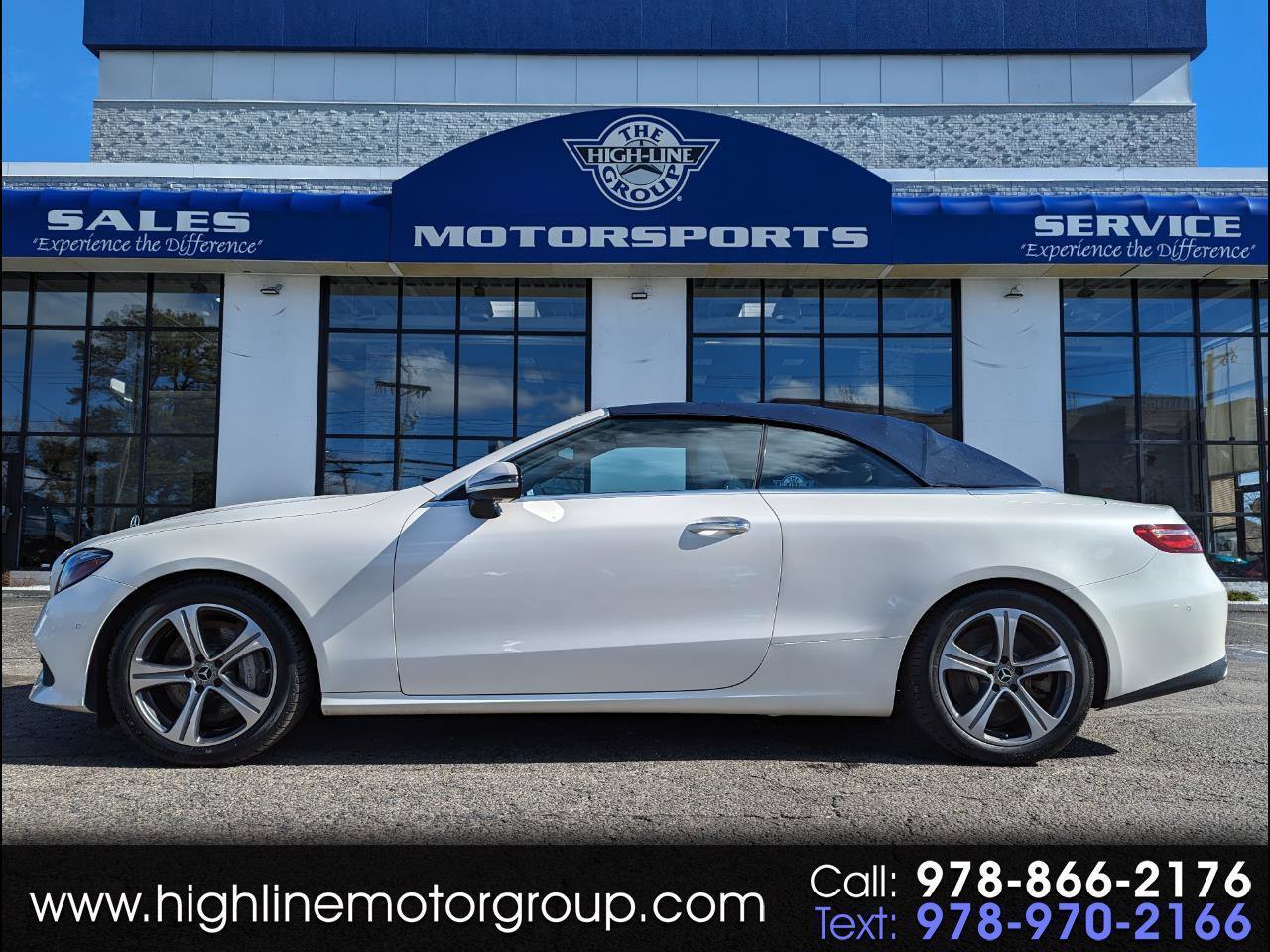 Used 2018 Mercedes-Benz E 400 Cabriolet w/ Premium 2 Package (Q02)
