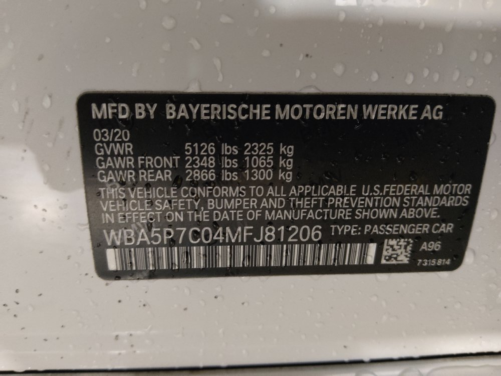 Used 2021 BMW 330e w/ Convenience Package RWD image 33