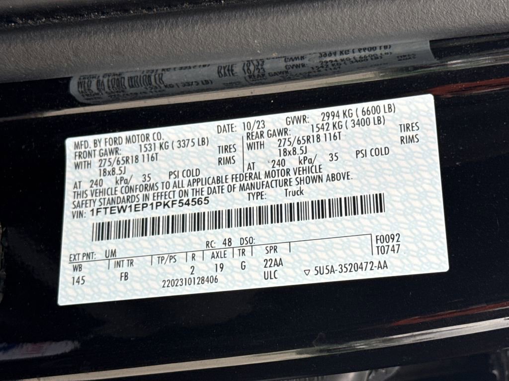 Used 2023 Ford F150 XLT w/ Equipment Group 302A High image 29